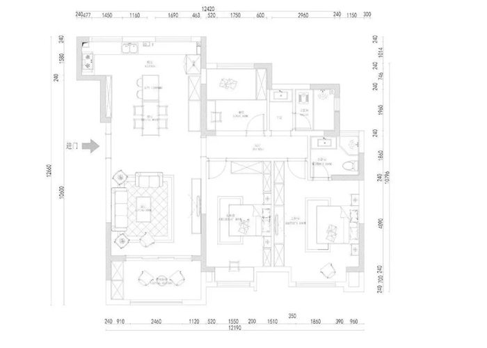 珠海110平米老房子改造，这个美式风格你想要的家吗？