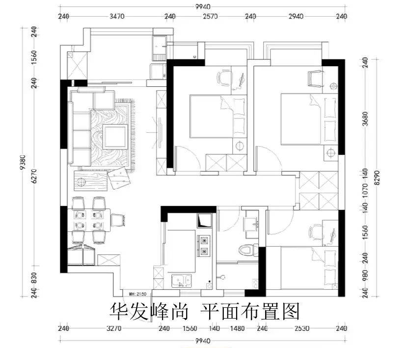 舒适自然光的90平米北欧风，经典装修案例颜值担当收纳满分！