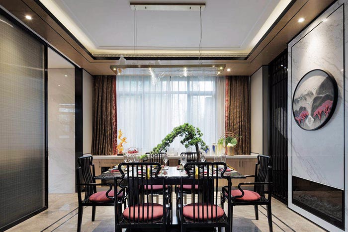 最美新中式别墅装修设计，品历史韵味，赏绝代风华！