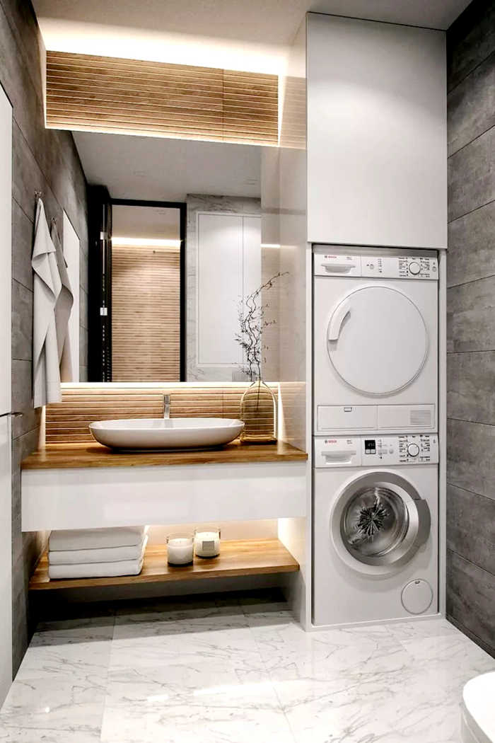 珠海新房装修设计，洗衣机放在哪里最合适！