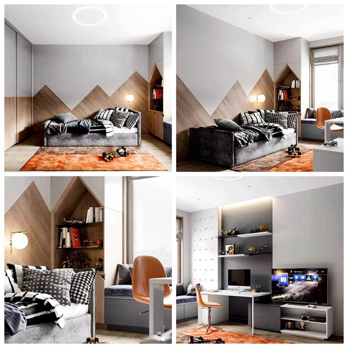 100㎡简约风格旧房改造，打造舒适与格调生活空间！