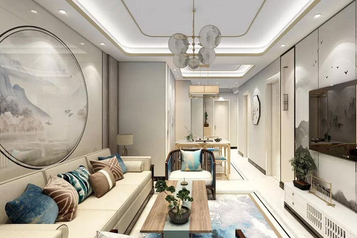 珠海新中式风格装修营造高级感十足的居住空间